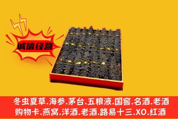 海口市回收海参